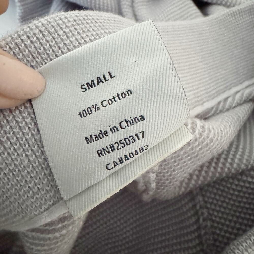 VARLEY Alice 2.0 Sweatpant Waffle Gray Small S - Picture 10 of 11